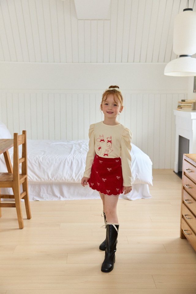 Berry Berry - Korean Children Fashion - #toddlerclothing - Rabbit Tee - 7