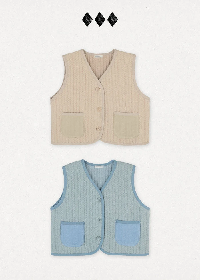 Bien A Bien - Korean Children Fashion - #discoveringself - Melnyk Vest