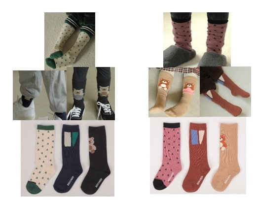 Bien A Bien - Korean Children Fashion - #littlefashionista - Tina Socks (set of 3)