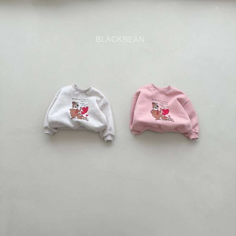 Black Bean - Korean Children Fashion - #Kfashion4kids - Heart Sweatshirts - 8