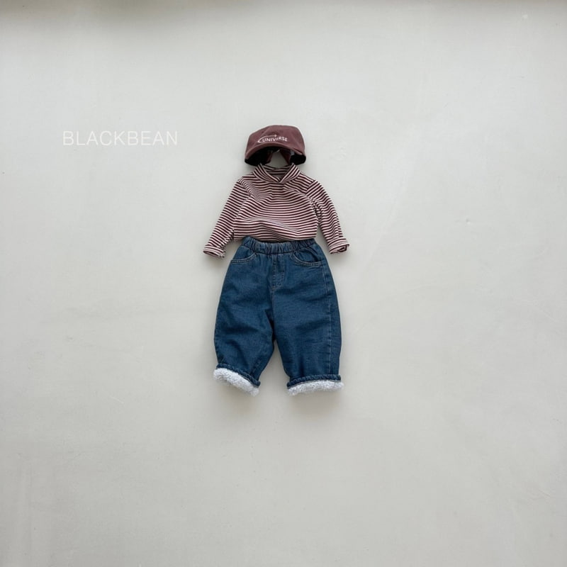 Black Bean - Korean Children Fashion - #childofig - Dumble Denim Pants - 9