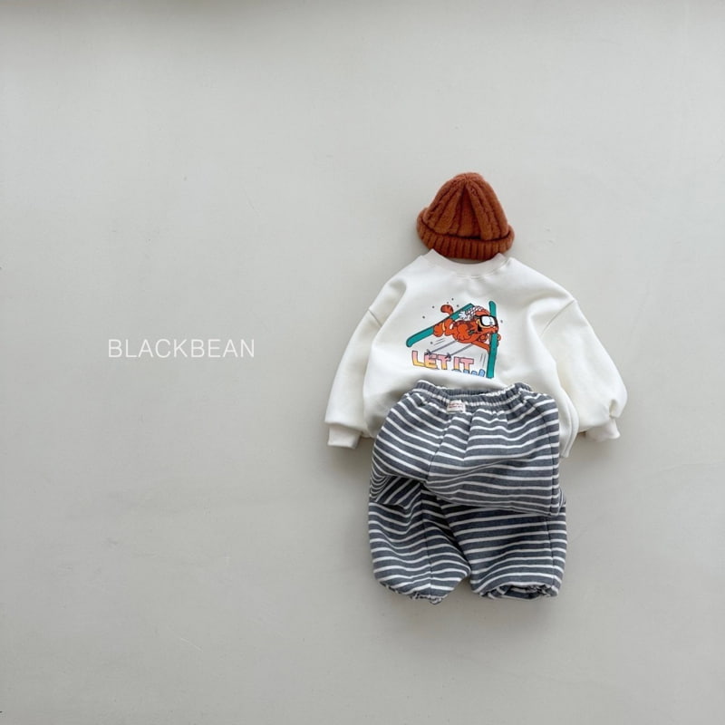 Black Bean - Korean Children Fashion - #designkidswear - Slope Sweatshirts - 7