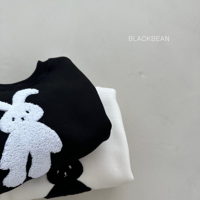 Black Bean - Korean Children Fashion - #discoveringself - Rabbit Sweatshirts - 2