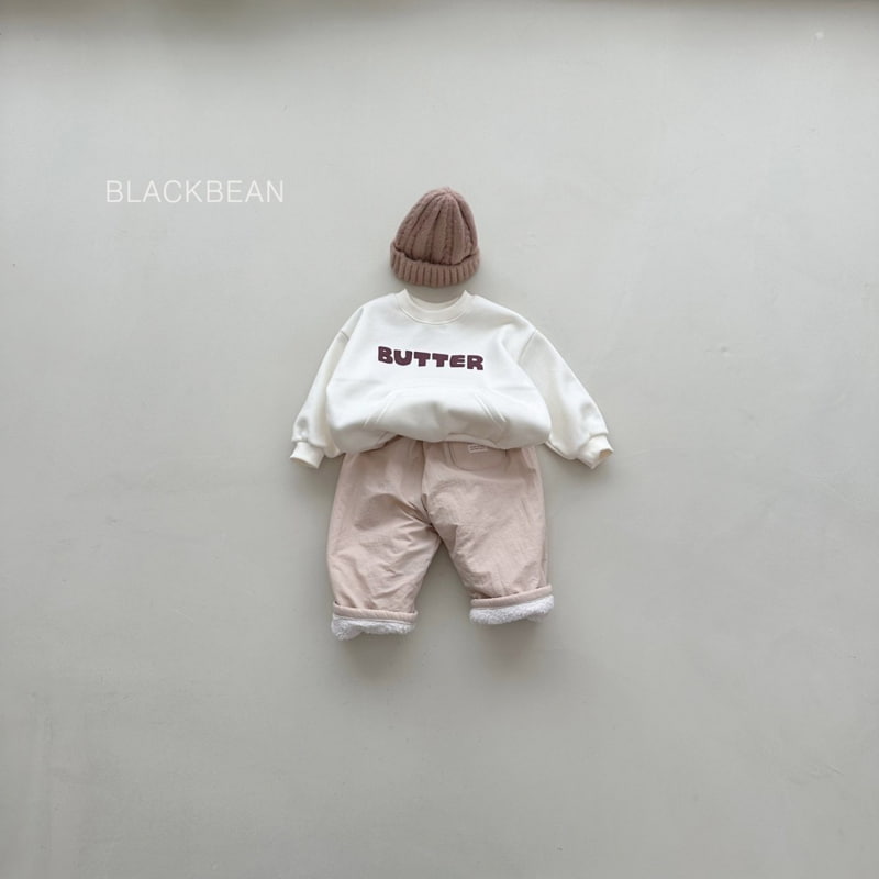 Black Bean - Korean Children Fashion - #kidsshorts - Butter Sweatshirts - 6