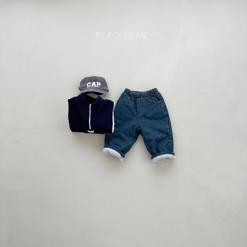 Black Bean - Korean Children Fashion - #magicofchildhood - Dumble Denim Pants - 6