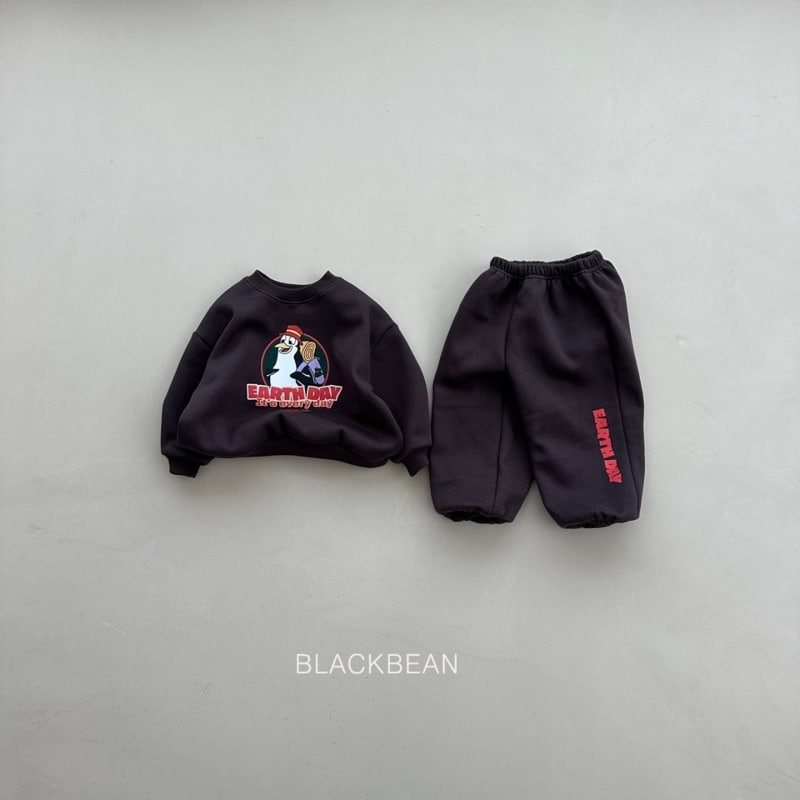 Black Bean - Korean Children Fashion - #minifashionista - Camp Set - 2