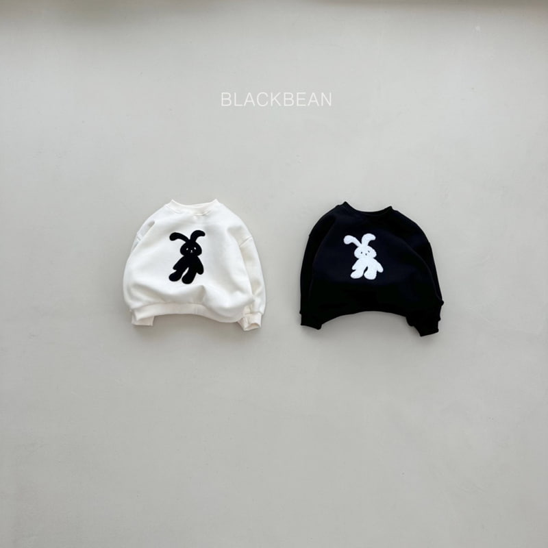 Black Bean - Korean Children Fashion - #minifashionista - Rabbit Sweatshirts - 10