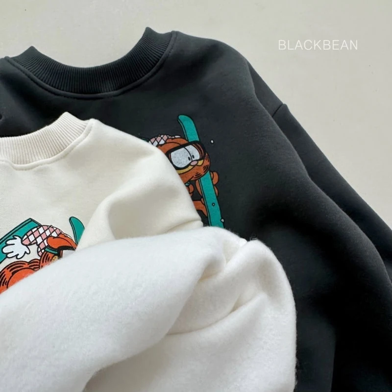 Black Bean - Korean Children Fashion - #prettylittlegirls - Slope Sweatshirts