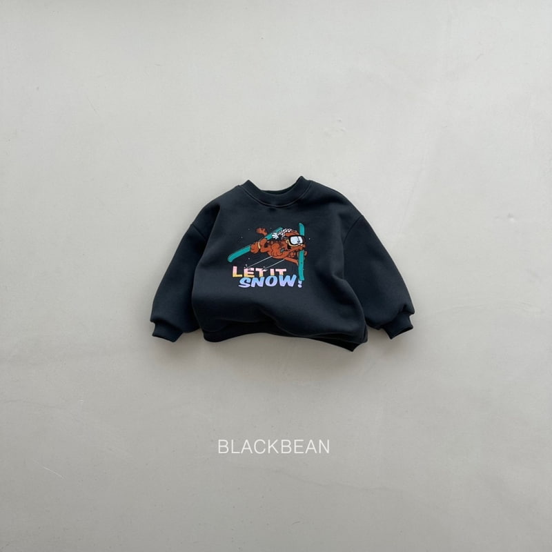 Black Bean - Korean Children Fashion - #todddlerfashion - Slope Sweatshirts - 2