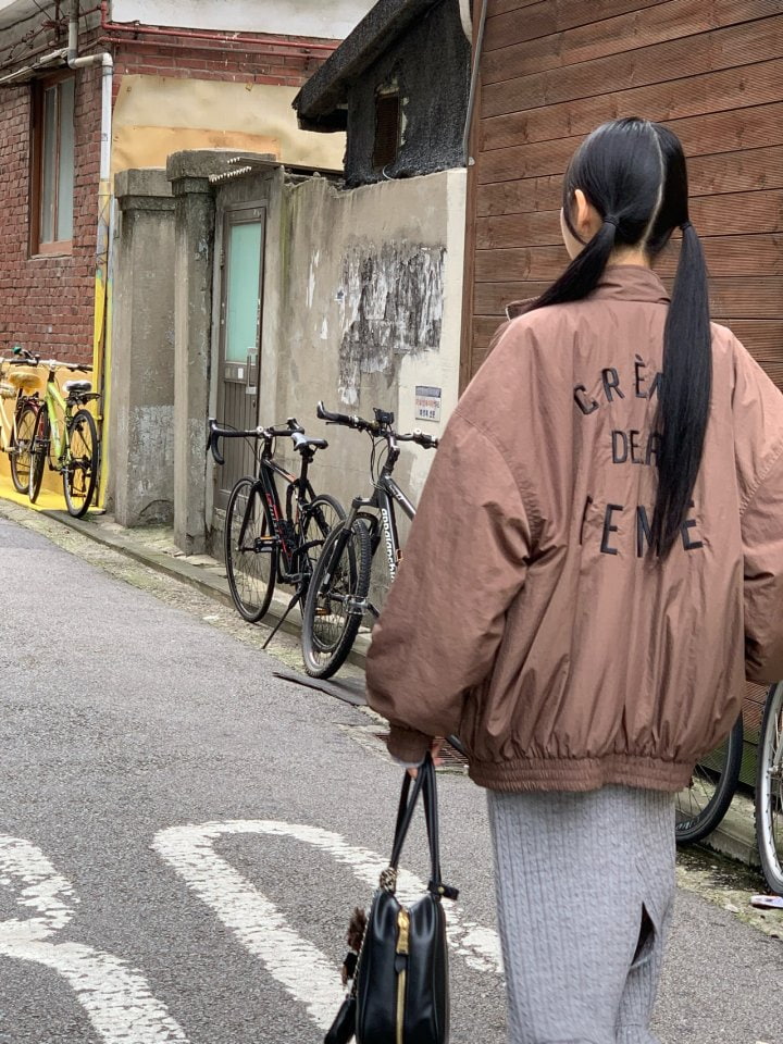 Bricklane - Korean Women Fashion - #momslook - Flower Reversible Jumper - 9