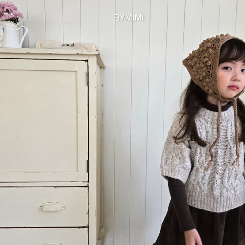 Bymimi - Korean Children Fashion - #childofig - Boucle Knit - 9