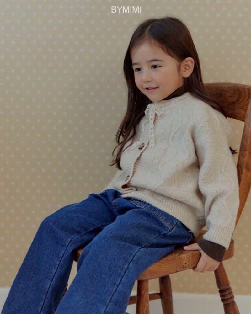 Bymimi - Korean Children Fashion - #childofig - Warm Denim Pants - 10