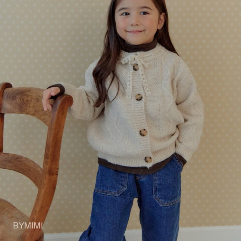 Bymimi - Korean Children Fashion - #childofig - Warm Denim Pants - 9