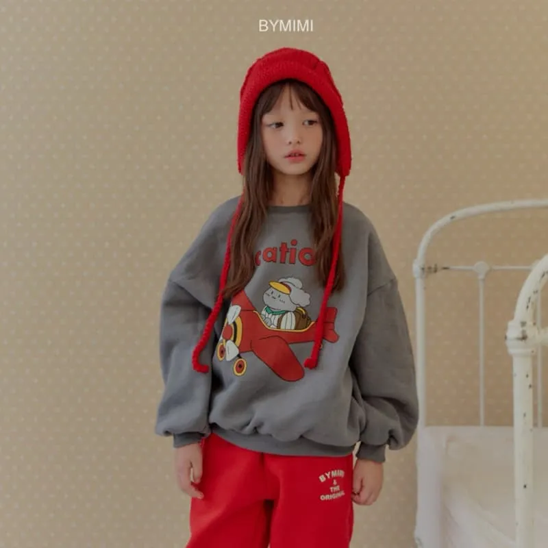 Bymimi - Korean Children Fashion - #childrensboutique - Airplane Sweatshirt - 4