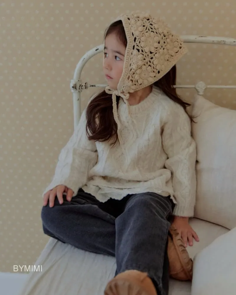 Bymimi - Korean Children Fashion - #designkidswear - Frill Knit - 9