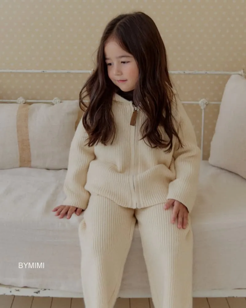 Bymimi - Korean Children Fashion - #designkidswear - Thick Knit Set - 6