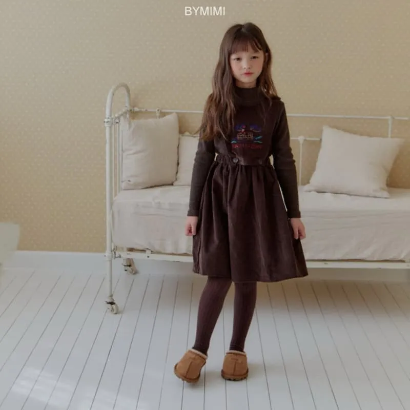 Bymimi - Korean Children Fashion - #discoveringself - Bird Embroidery Dress