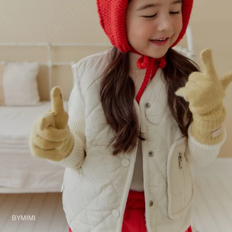 Bymimi - Korean Children Fashion - #discoveringself - Reversible Vest - 8