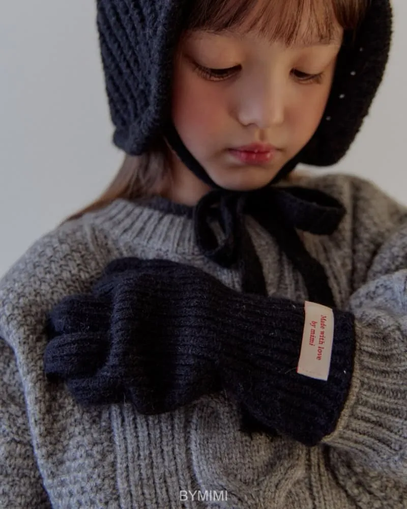 Bymimi - Korean Children Fashion - #fashionkids - Balloon Sleeve Knit - 11