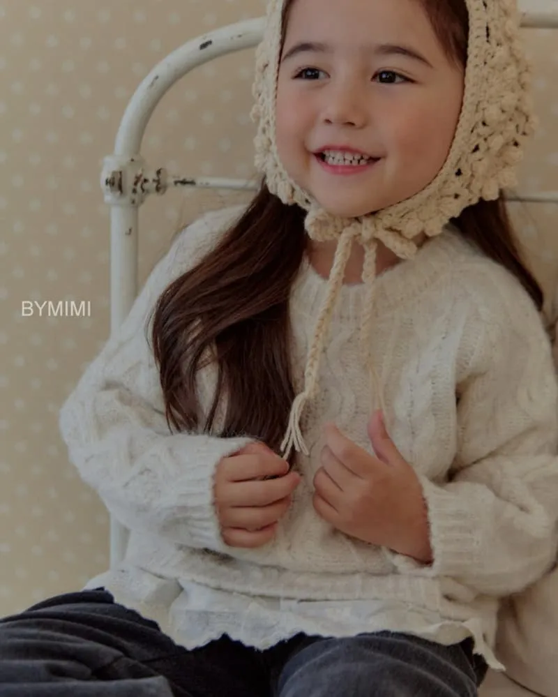 Bymimi - Korean Children Fashion - #fashionkids - Frill Knit - 11