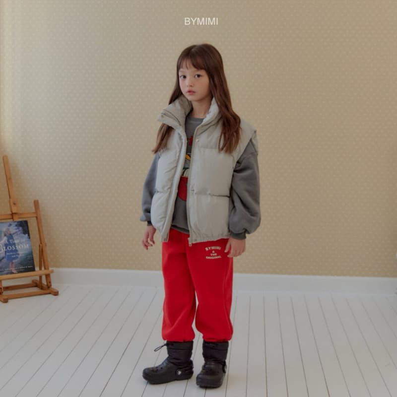 Bymimi - Korean Children Fashion - #fashionkids - Print Jogger Pants - 10