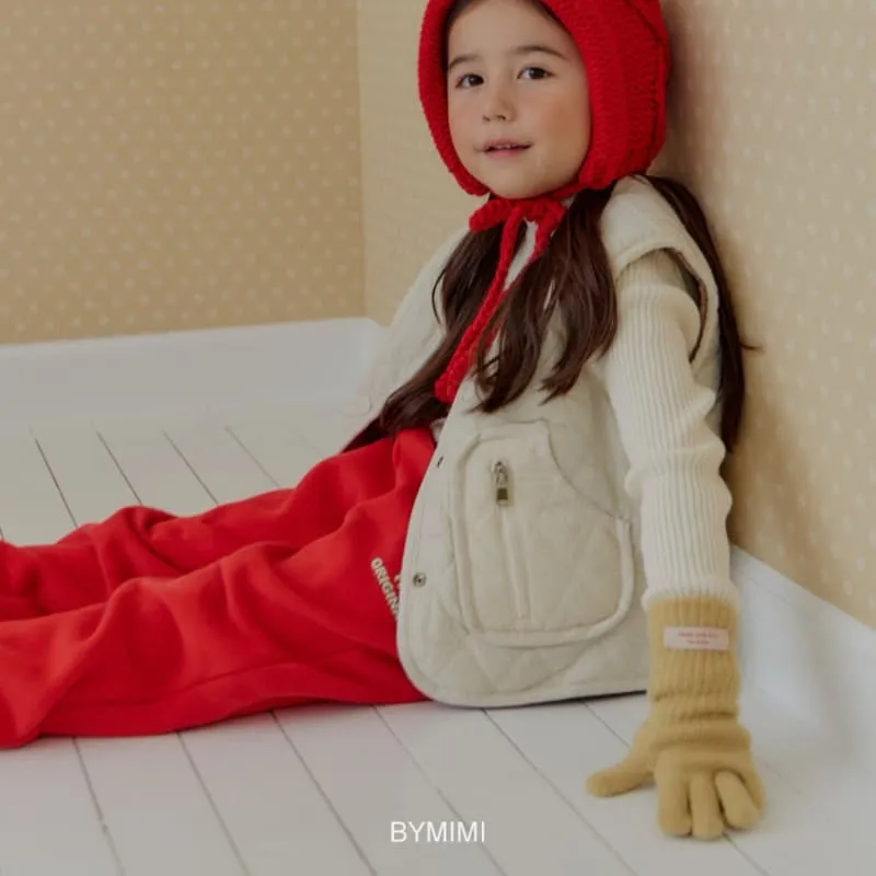 Bymimi - Korean Children Fashion - #kidsshorts - Reversible Vest - 10