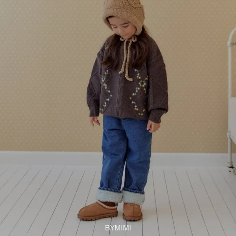 Bymimi - Korean Children Fashion - #kidsshorts - Monkle Denim Pants - 2