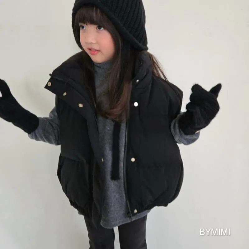 Bymimi - Korean Children Fashion - #kidsshorts - Iyu Vest Padding - 8