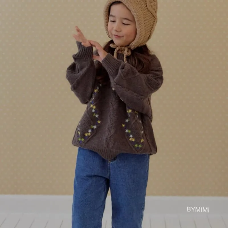 Bymimi - Korean Children Fashion - #kidsstore - Monkle Denim Pants - 3