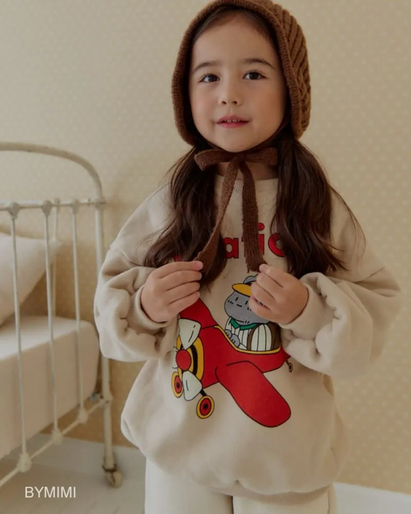 Bymimi - Korean Children Fashion - #littlefashionista - Airplane Sweatshirt - 11