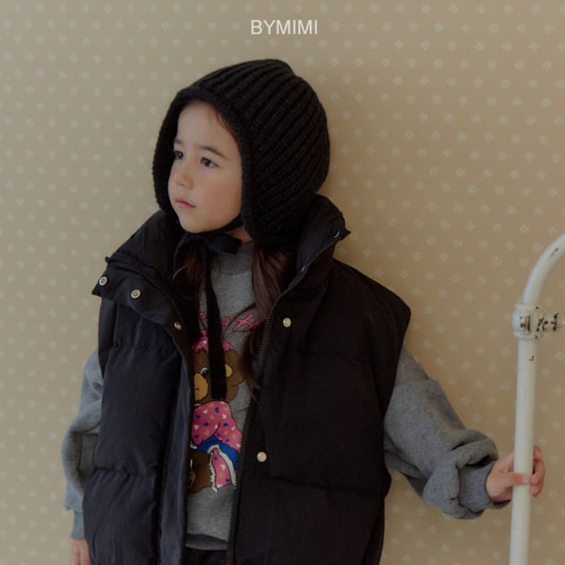 Bymimi - Korean Children Fashion - #littlefashionista - Good Night Bear Sweatshirt - 8