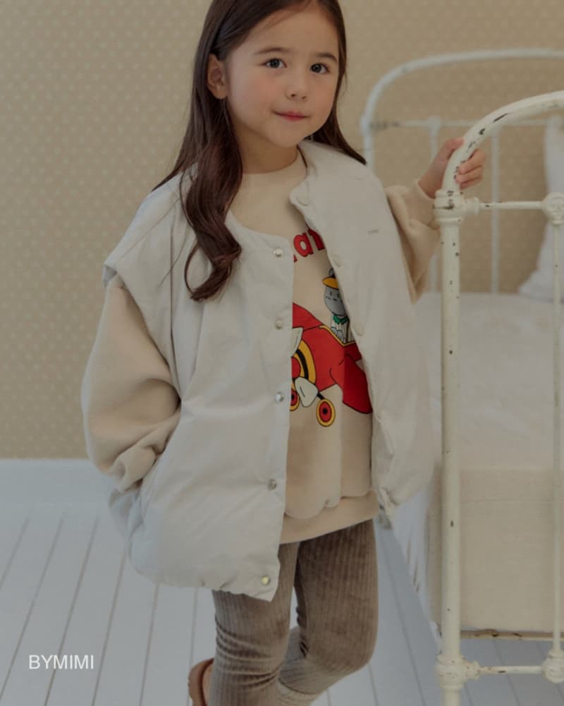 Bymimi - Korean Children Fashion - #littlefashionista - Story Vest Padding - 6