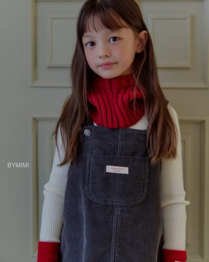 Bymimi - Korean Children Fashion - #magicofchildhood - Jelly Knit Turtleneck Tee - 9