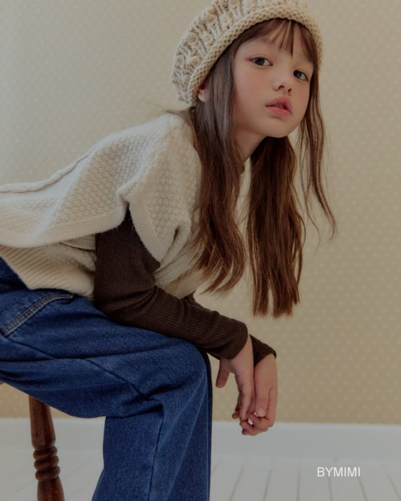 Bymimi - Korean Children Fashion - #magicofchildhood - Warm Denim Pants - 6