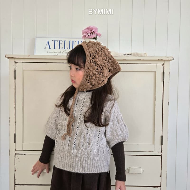 Bymimi - Korean Children Fashion - #magicofchildhood - Boucle Knit - 4