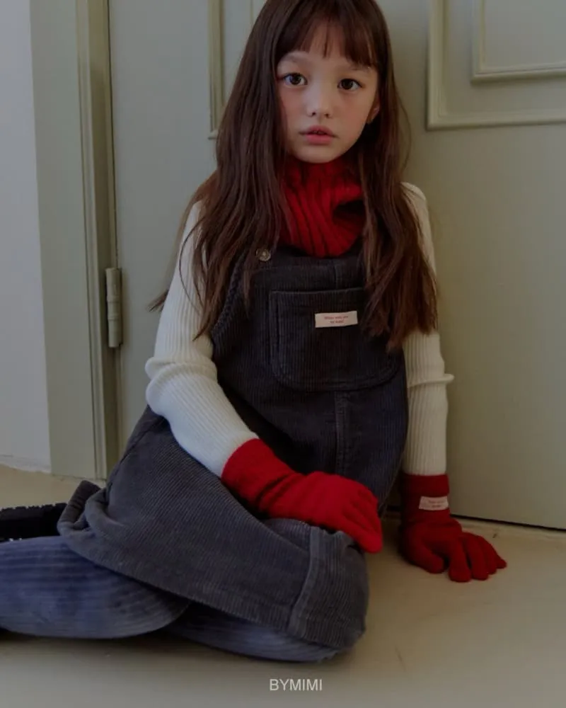 Bymimi - Korean Children Fashion - #minifashionista - Jelly Knit Turtleneck Tee - 10