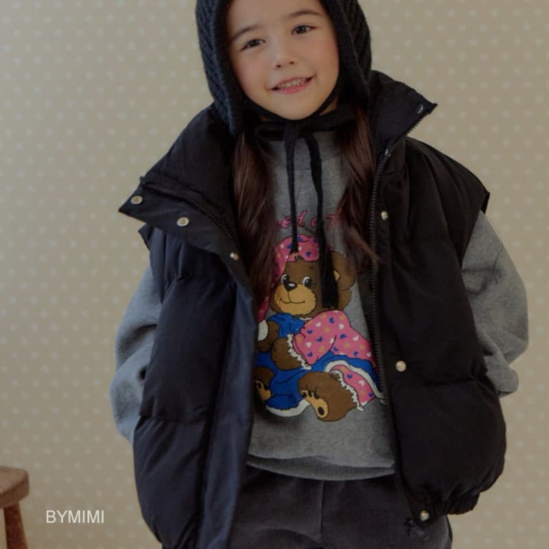 Bymimi - Korean Children Fashion - #minifashionista - Good Night Bear Sweatshirt - 10