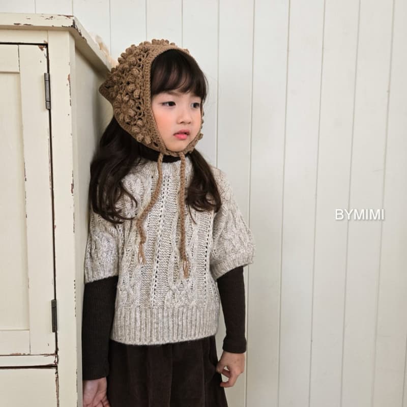 Bymimi - Korean Children Fashion - #stylishchildhood - Boucle Knit - 8