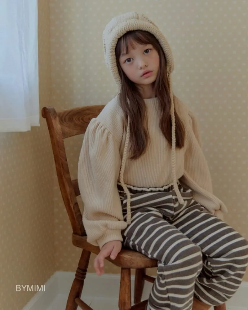 Bymimi - Korean Children Fashion - #todddlerfashion - Candy Waffle Tee - 9