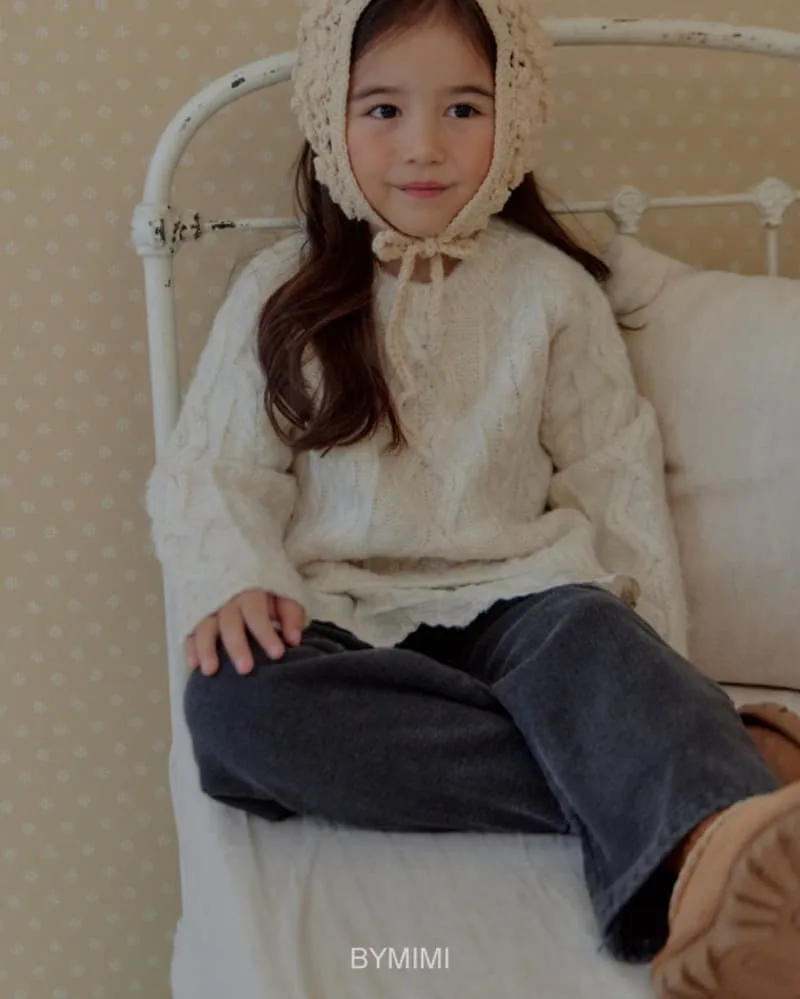 Bymimi - Korean Children Fashion - #prettylittlegirls - Frill Knit - 4