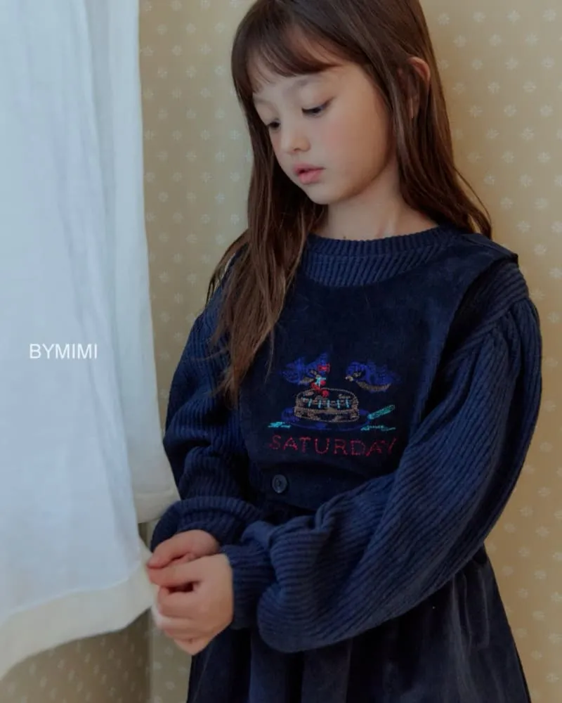 Bymimi - Korean Children Fashion - #toddlerclothing - Candy Waffle Tee - 10