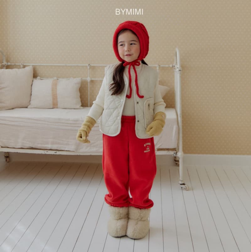 Bymimi - Korean Children Fashion - #todddlerfashion - Print Jogger Pants - 4