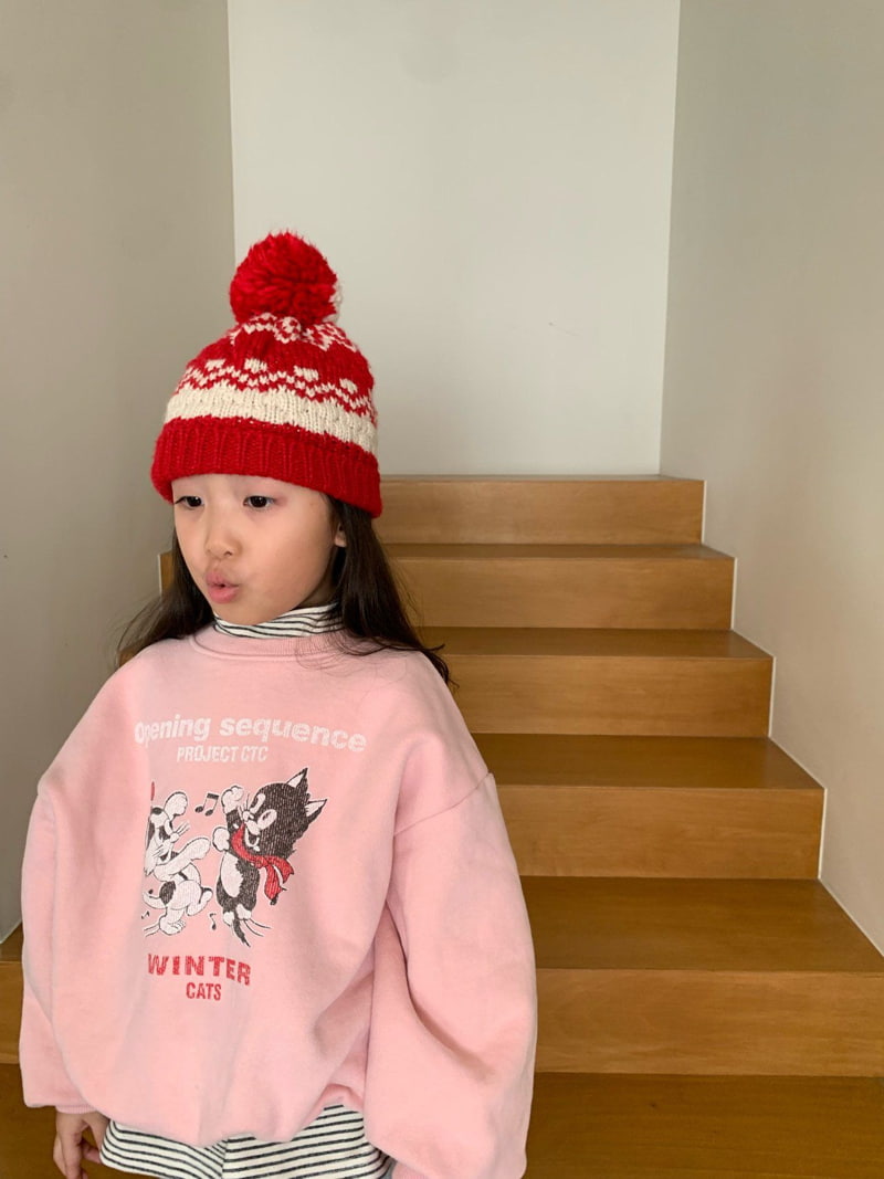 Cantucci Studio - Korean Children Fashion - #childrensboutique - Winter Cat Sweatshirts with Mom - 7