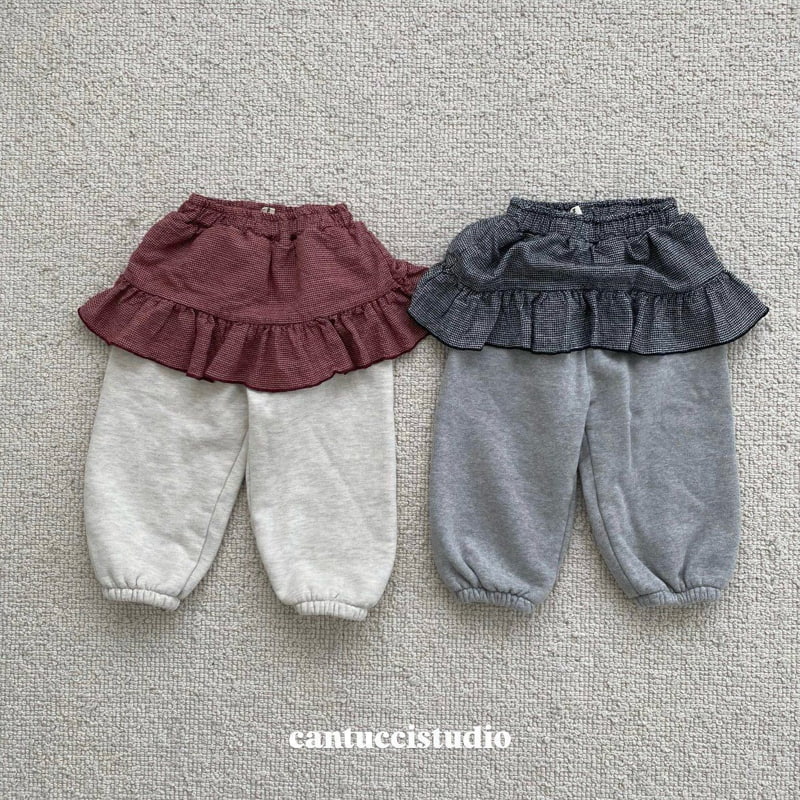 Cantucci Studio - Korean Children Fashion - #fashionkids - Atella Skirt Pants - 3