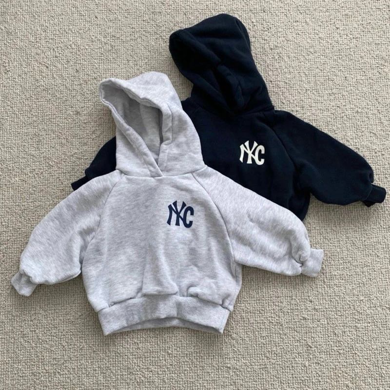 Cantucci Studio - Korean Children Fashion - #todddlerfashion - New York Hoodie with Mom