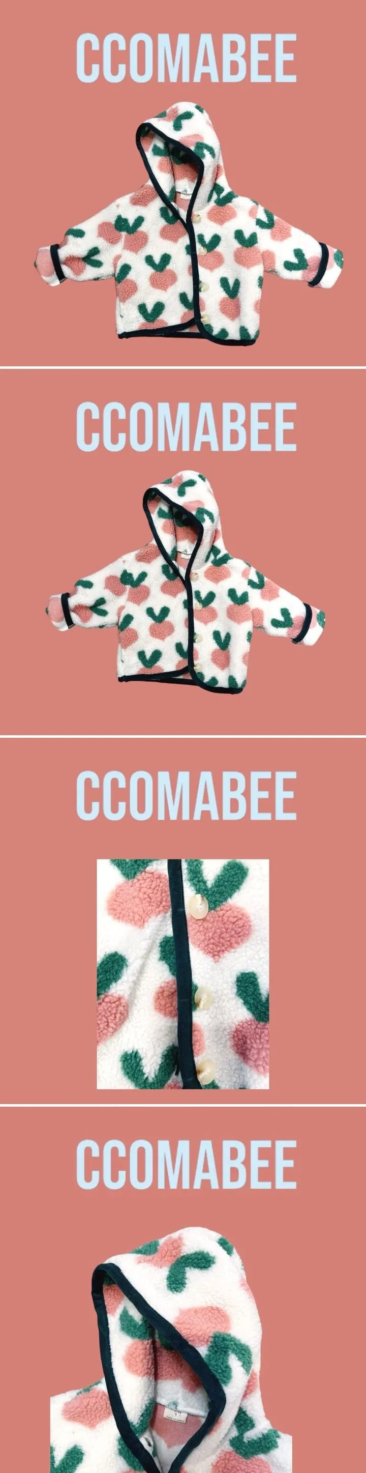 Ccomabee - Korean Children Fashion - #kidsstore - Fleece Jacket