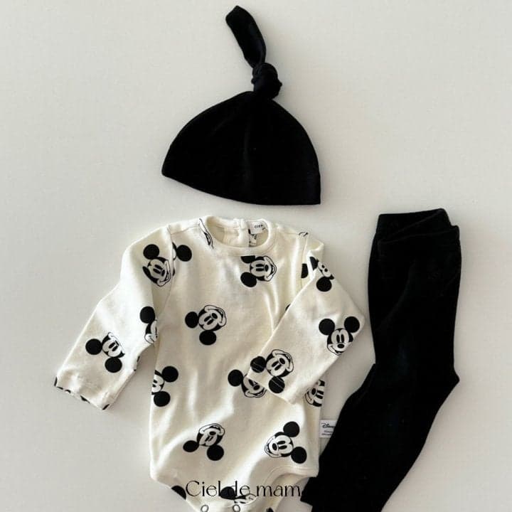 Ciel De Maman - Korean Baby Fashion - #onlinebabyboutique - Mouse Suit Set - 5