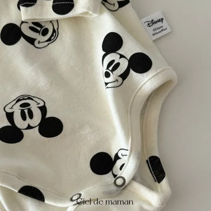 Ciel De Maman - Korean Baby Fashion - #smilingbaby - Mouse Suit Set - 7