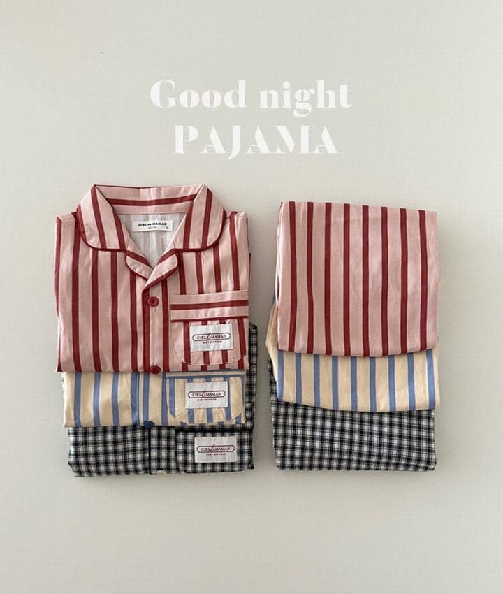 Ciel De Maman - Korean Children Fashion - #kidsstore - Good Night Pajama Mom