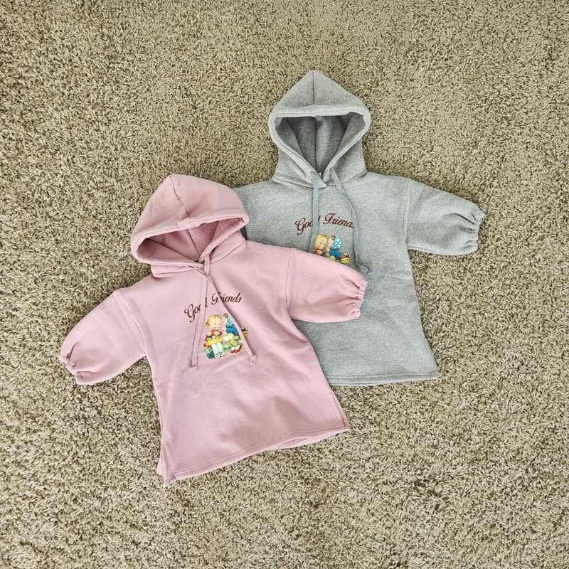 Color - Korean Children Fashion - #Kfashion4kids - Girl Hooded Dress - 9